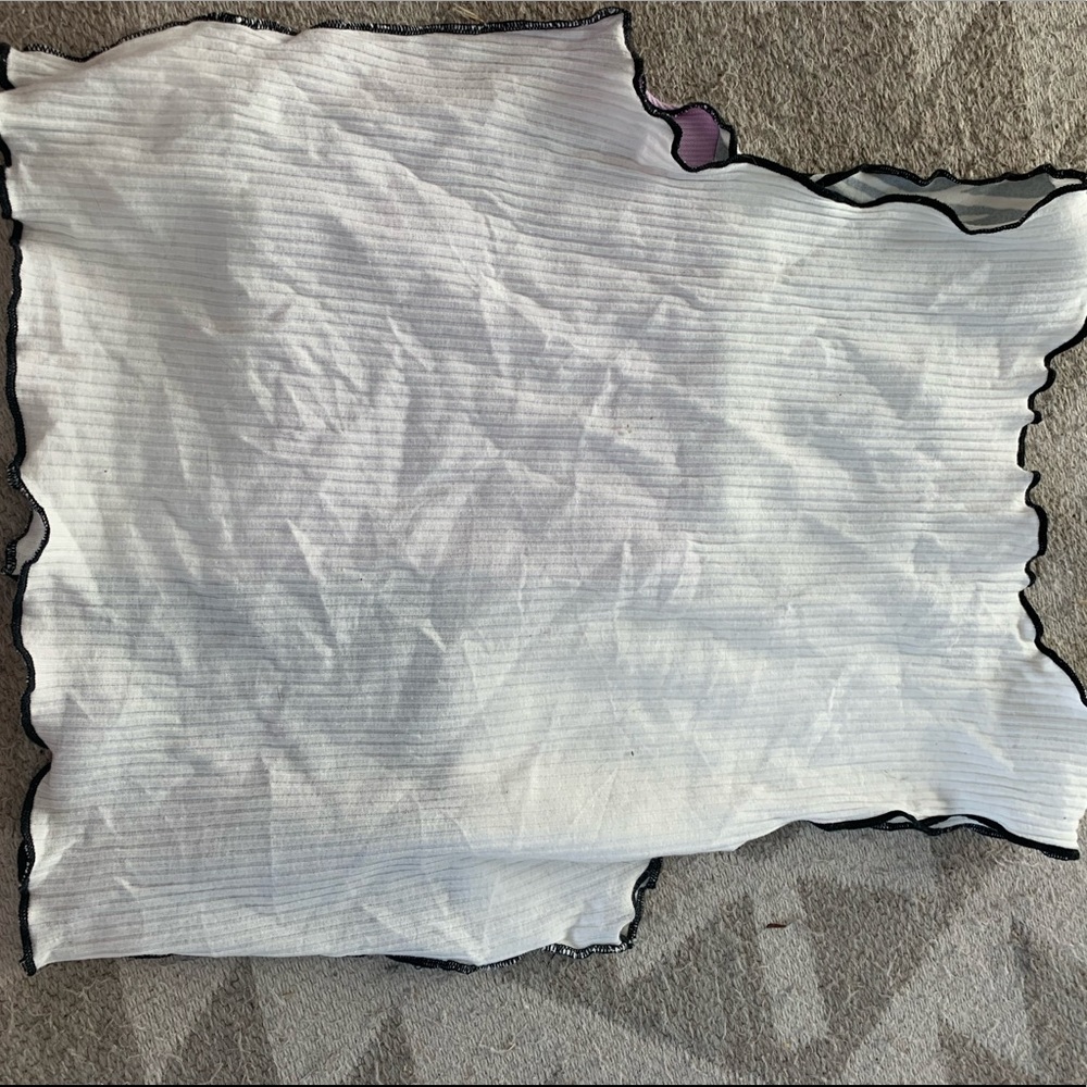 Ribbed patchwork tank - Picture 2 of 3